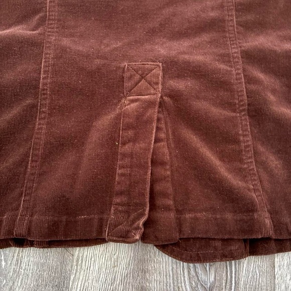 Corduroy Tailored Blazer - Brown - Picture 5 of 6